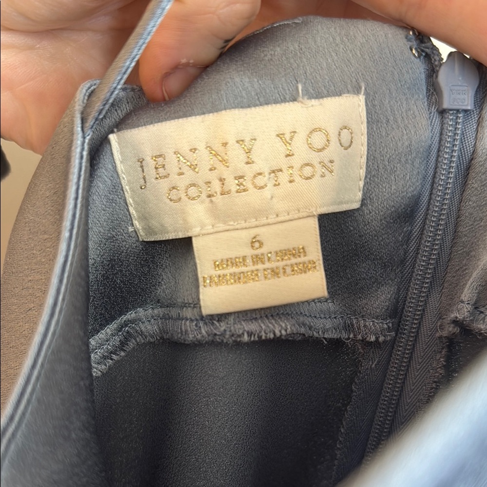 Jenny Yoo Collection Slate Blue Dress